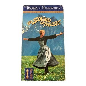 The Sound Of Music Double VHS Tape Vintage Movie 80s 90s Y2K Family Kids Electro